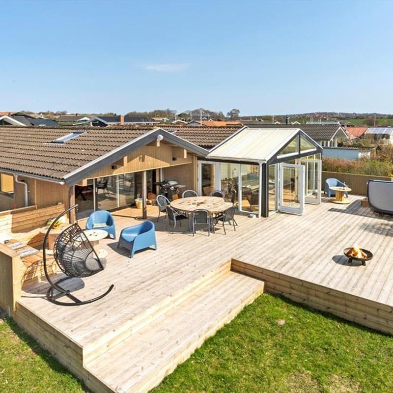 Ferienhaus - 8 Personen -  - Havesvinget - Fölle Strand - 8410 - Rönde