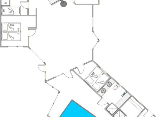 Feriehus - 10 personer -  - Bilbergsvej - Bjerregård - 6960 - Hvide Sande