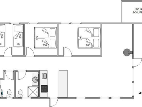 Sommerhus - 6 personer -  - Bjerregårdsvej - Bjerregård - 6960 - Hvide Sande