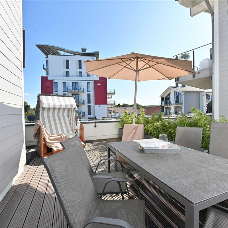 Ferielejlighed - 6 personer -  - Boddenmarkt 2, Haus D, Wohg. - 18551 - Glowe