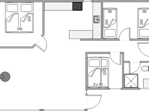 Feriehus / leilighet - 6 personer -  - Svanevænget - Bork Havn - 6893 - Hemmet Strand