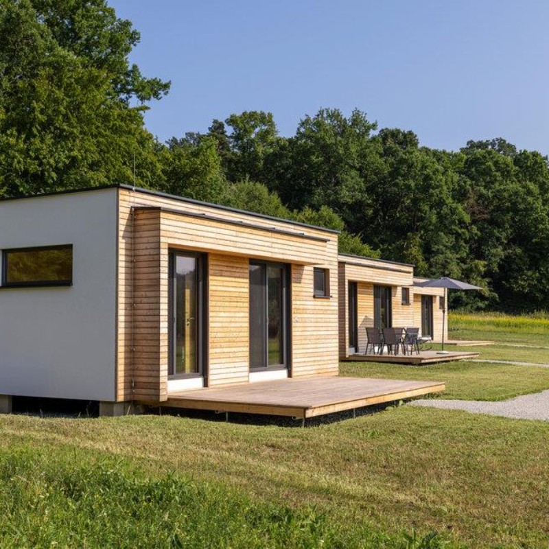 Mobilehome - 4 personer -  - Badesee Burg Ostufer - 7473 - Hannersdorf