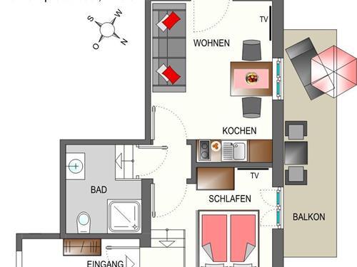 Semesterhus/Semesterlägenhet - 2 personer -  - Waldburgstraße - 87561 - Oberstdorf