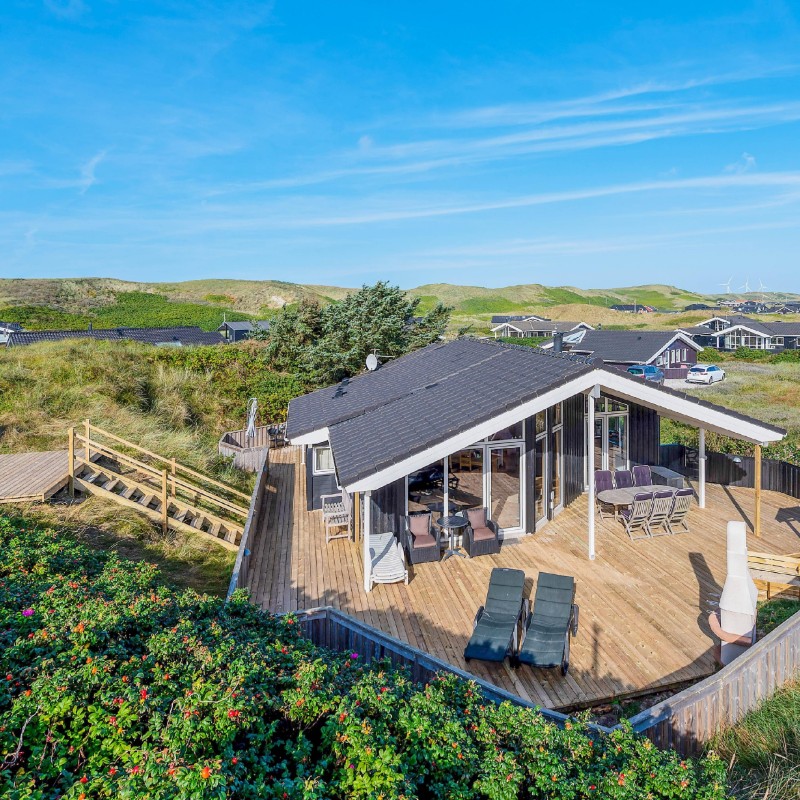Sommerhus - 8 personer -  - Mettes Bjerg 12 F - Årgab - 6960 - Hvide Sande