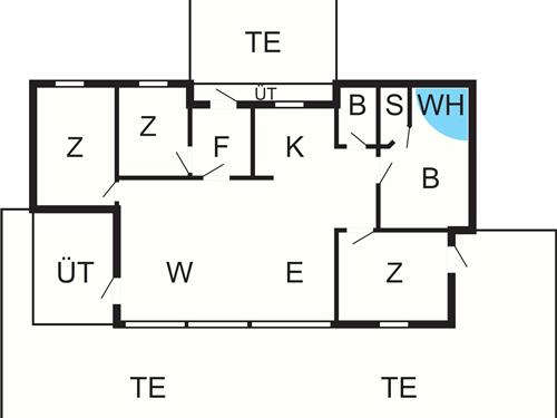 Ferienhaus - 8 Personen -  - Æblerosevej - Bjerge - 4480 - Store Fuglede