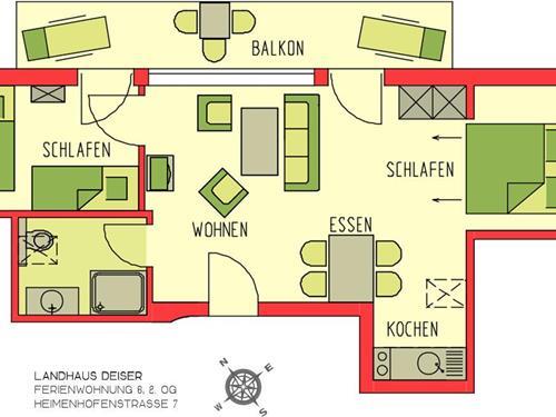 Holiday Home/Apartment - 3 persons -  - Heimenhofenstraße - 87561 - Oberstdorf