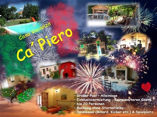 Holiday Home/Apartment - 20 persons -  - Strada Peglio San Donato - 61029 - Urbino