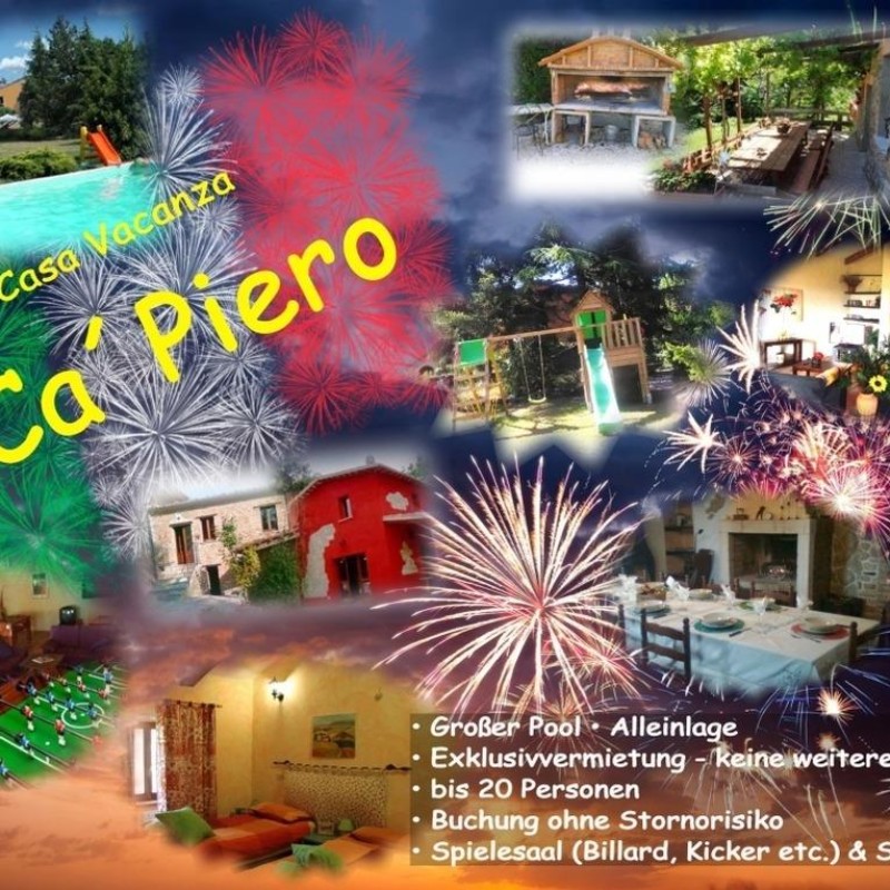 Sommerhus - 20 personer -  - Strada Peglio San Donato - 61029 - Urbino