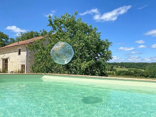 Holiday home - 12 persons -  - Route du Chateau de Beauvais - Maison De Beauvais - 24300 - Lussas Et Nontronneau
