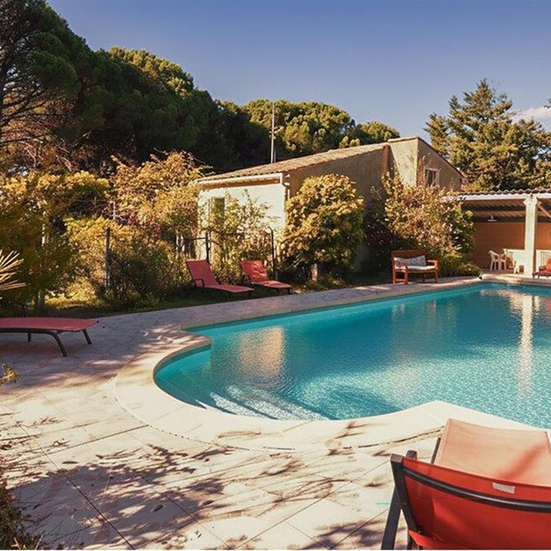 Sommerhus - 7 personer -  - Hameau Derboux, chem. des gran - Orange - 84430 - Mondragon