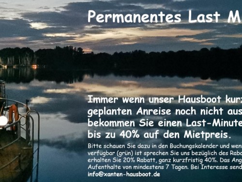 Husbåt - 4 personer -  - Alt Vynscher Weg - Parkplatz gegenüber Hausnummer 26 - 46509 - Xanten