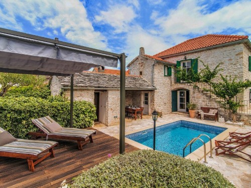 Holiday home - 8 persons -  - Podlokva - Brac-Supetar - 21400 - Supetar
