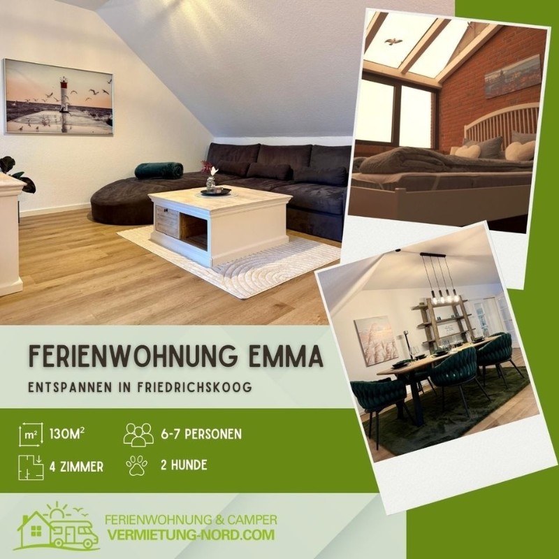 Ferielejlighed - 7 personer -  - Koogstraße - 25718 - Friedrichskoog