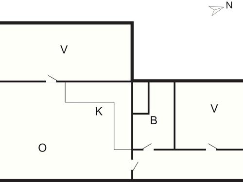 Sommerhus - 4 personer -  - LODBERGSVEJ 243A, - Søndervig - 6950 - Ringkøbing