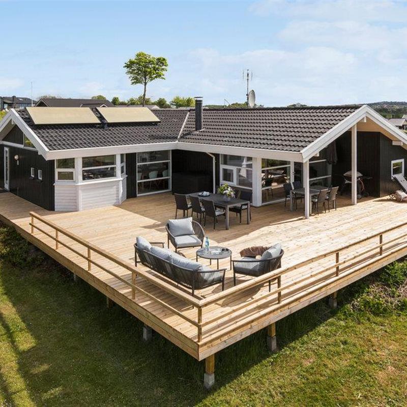 Sommerhus - 10 personer -  - Stenhøjvej - Følle Strand - 8410 - Rønde