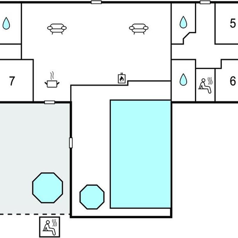 Sommerhus - 18 personer -  - Øvej - Vedersø Klit - 6990 - Ulfborg