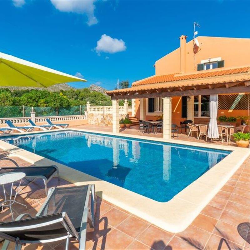 Sommerhus - 8 personer -  - Carretera ARTA-CAPDEPERA PM. - Villa Bona Vista, Capdepera - 07580 - Capdepera