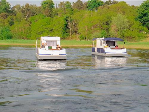 Husbåt - 3 personer -  - Zwei Hausboote auf dem Kummero - 17111 - Verchen