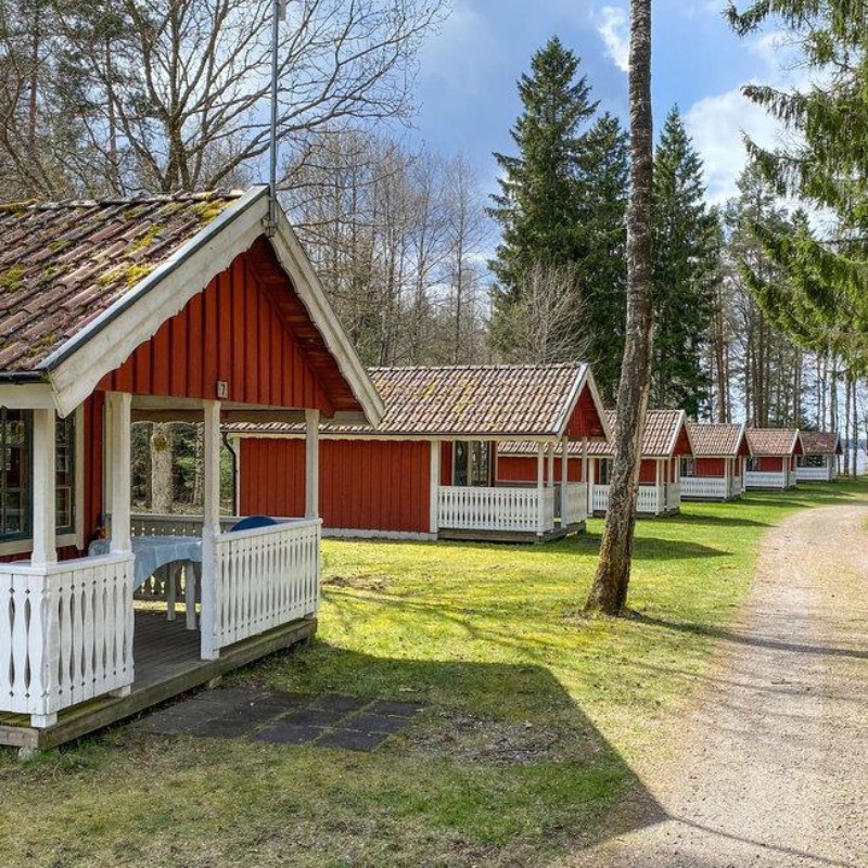 Sommerhus - 4 personer -  - Jälluntofta Camping Stuga - Jälluntofta/Unnaryd - 31452 - Jälluntofta