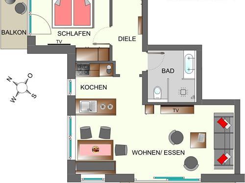 Semesterhus/Semesterlägenhet - 2 personer -  - Heimenhofenstraße - 87561 - Oberstdorf