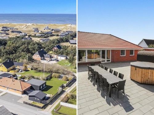 Feriehus - 16 personer -  - Strandvejen - Vrist - 7673 - Harboøre