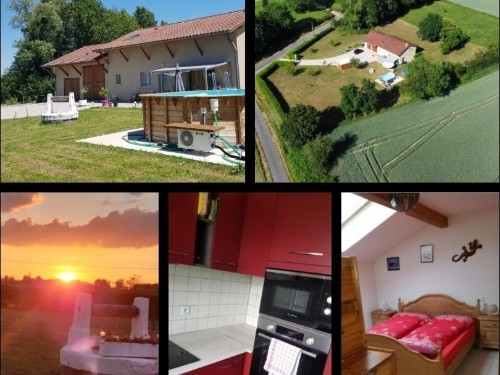 Sommerhus - 8 personer -  - Route de la Chapelle Naudé - 71470 - Ménetreuil