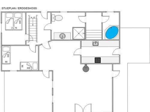 Sommerhus - 8 personer -  - Mylius Erichsensvej - Kongsmark - 6792 - Rømø