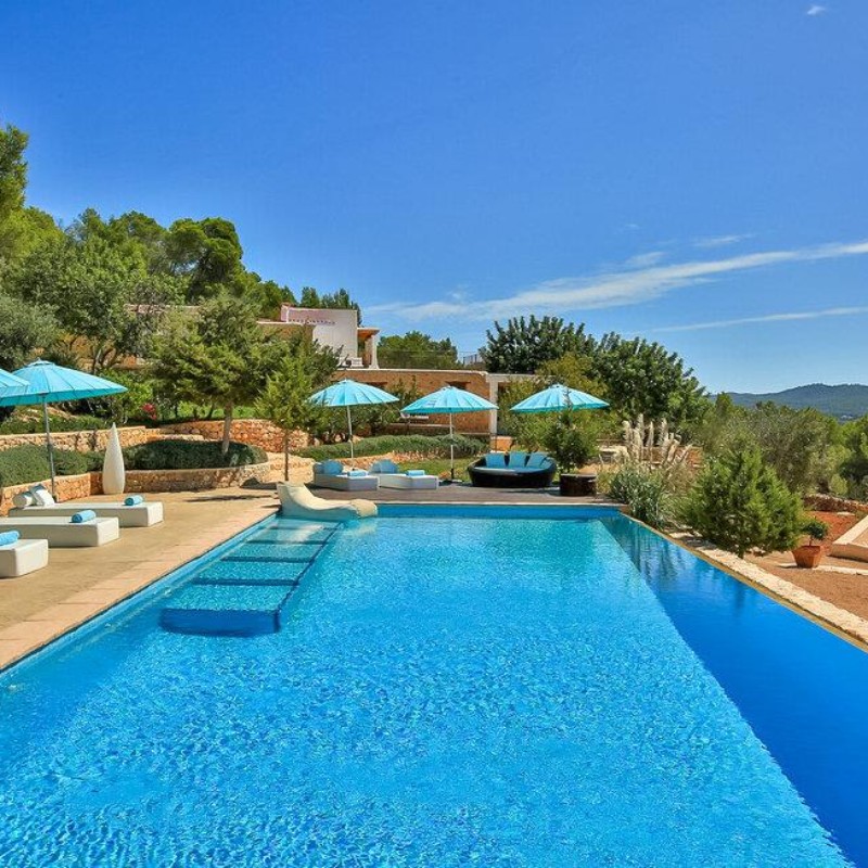 Sommerhus - 12 personer -  - Camí de Sa Roca - Villa Sa Capella, Sant Antoni De Portmany - 07820 - Sant Antoni De Portman