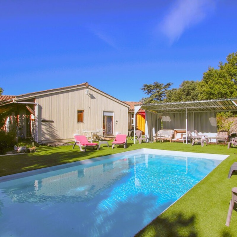 Sommerhus - 6 personer -  - chemin d'Escleausau - 26770 - Taulignan